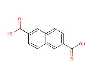 2,6-Naphthalenedicarboxylic acid (CAS 1141-38-4) - chemical structure image