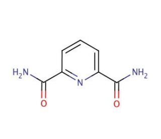 2,6-Pyridinedicarboxamide (CAS 4663-97-2) - chemical structure image