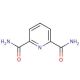 2,6-Pyridinedicarboxamide (CAS 4663-97-2) - chemical structure image