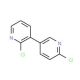 2,6′-Dichloro-3,3′-bipyridine (CAS 942206-19-1) - chemical structure image