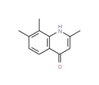2,7,8-Trimethyl-4-quinolinol (CAS 449199-19-3) - chemical structure image
