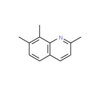 2,7,8-Trimethylquinoline (CAS 102871-68-1) - chemical structure image