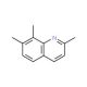 2,7,8-Trimethylquinoline (CAS 102871-68-1) - chemical structure image