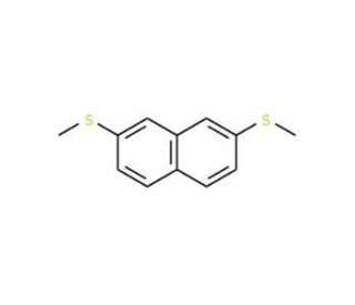 2,7-Bis-(methylthio)naphthalene (CAS 10075-78-2) - chemical structure image
