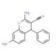 2,7-Diamino-4-phenyl-4H-chromene-3-carbonitrile - chemical structure image