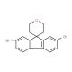 2,7-Dibromo-2′,3′,5′,6′-tetrahydrospiro[fluorene-9,4′-pyran] (CAS 934269-17-7) - chemical structure image