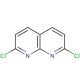 2,7-Dichloro-1,8-naphthridine (CAS 55243-02-2) - chemical structure image