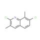 2,7-Dichloro-3,8-dimethylquinoline (CAS 108097-00-3) - chemical structure image