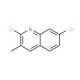 2,7-Dichloro-3-methylquinoline (CAS 132118-46-8) - chemical structure image