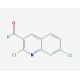 2,7-Dichloroquinoline-3-carboxaldehyde (CAS 73568-33-9) - chemical structure image