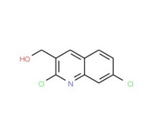 2,7-Dichloroquinoline-3-methanol (CAS 1017464-12-8) - chemical structure image