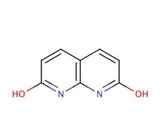 2,7-Dihydroxy-1,8-naphthridine (CAS 49655-93-8) - chemical structure image