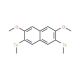 2,7-Dimethoxy-3,6-bis(methyltelluro)-naphthalene (CAS 105405-04-7) - chemical structure image