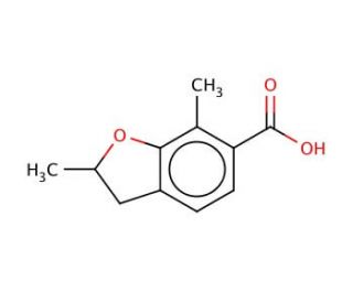 2,7-Dimethyl-6-carbonyl-2,3-dihydrobenzofuran (CAS 467427-84-5) - chemical structure image