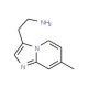 2-(7-Methylimidazo[1,2-a]pyridin-3-yl)ethanamine - chemical structure image