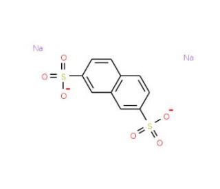 2,7-Naphthalene disulfonic acid disodium salt (CAS 1655-35-2) - chemical structure image