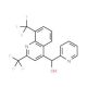 (2,8-Bis-trifluoromethyl-quinolin-4-yl)-pyridin-2-yl-methanol (CAS 68496-04-8) - chemical structure image