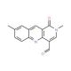 2,8-dimethyl-1-oxo-1,2-dihydrobenzo[b]-1,6-naphthyridine-4-carbaldehyde - chemical structure image