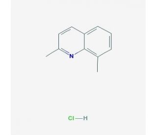 2,8-Dimethylquinoline Hydrochloride (CAS 53826-01-0) - chemical structure image