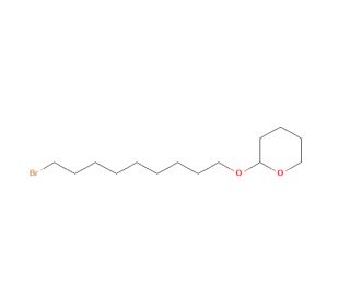 2-(9-Bromononyloxy)tetrahydropyran (CAS 55695-90-4) - chemical structure image
