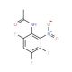 2-Acetamido-1-nitro-3,5,6-trifluorobenzene (CAS 388-11-4) - chemical structure image