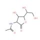 2-Acetamido-2-deoxy-D-galactono-1,4-lactone (CAS 28876-38-2) - chemical structure image