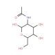 2-Acetamido-2-deoxy-D-talopyranose (CAS 282727-46-2) - chemical structure image