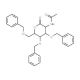 2-Acetamido-3,4,6-tri-O-benzyl-2-deoxy-D-glucono-1,5-lactone (CAS 34051-37-1) - chemical structure image