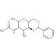 2-Acetamido-4,6-O-benzylidene-2-deoxy-D-glucopyranose (CAS 29776-43-0) - chemical structure image