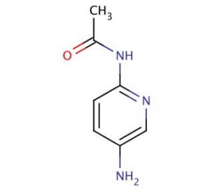 2-Acetamido-5-aminopyridine (CAS 29958-14-3) - chemical structure image