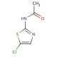 2-Acetamido-5-chlorothiazole (CAS 20256-39-7) - chemical structure image