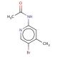 2-Acetemido-5-bromo-4-methylpyridine - chemical structure image