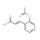 2-Acetoxycinnamic acid, predominantly trans (CAS 55620-18-3) - chemical structure image
