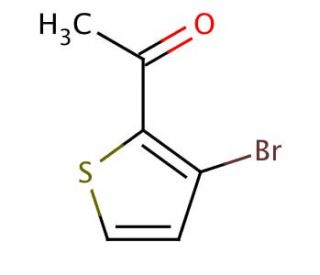 2-Acetyl-3-bromothiophene (CAS 42877-08-7) - chemical structure image