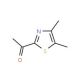2-Acetyl-4,5-dimethylthiazole (CAS 7531-76-2) - chemical structure image