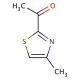 2-Acetyl-4-methylthiazole (CAS 7533-07-5) - chemical structure image