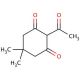 2-Acetyl-5,5-dimethyl-1,3-cyclohexanedione (CAS 1755-15-3) - chemical structure image