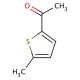 2-Acetyl-5-methylthiophene (CAS 13679-74-8) - chemical structure image