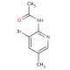 2-Acetylamino-3-bromo-5-methylpyridine (CAS 142404-83-9) - chemical structure image