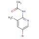 2-Acetylamino-5-bromo-3-methylpyridine (CAS 142404-81-7) - chemical structure image