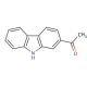 2-Acetylcarbazole (CAS 23592-74-7) - chemical structure image