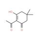 2-Acetyldimedone(4,4-dimethyl-2,6-dioxocyclohexylidene)ethyl-Dde (CAS 94142-97-9) - chemical structure image
