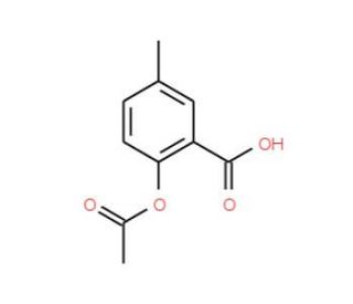 2-(acetyloxy)-5-methylbenzoic acid - chemical structure image