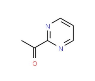 2-acetylpyrimidine (CAS 53342-27-1) - chemical structure image