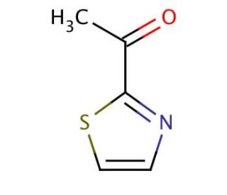 2-Acetylthiazole (CAS 24295-03-2) - chemical structure image