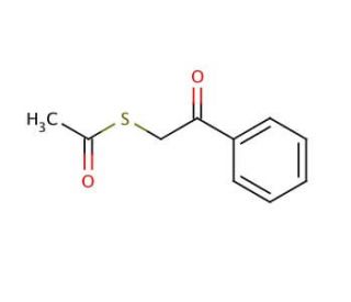 2-Acetylthioacetophenone (CAS 53392-49-7) - chemical structure image