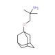2-(Adamantan-1-yloxy)-1,1-dimethyl-ethylamine - chemical structure image
