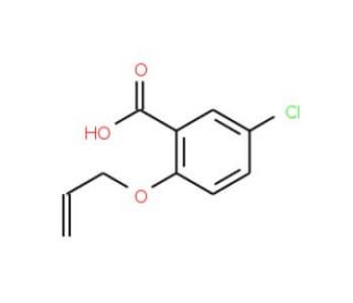 2-Allyloxy-5-chloro-benzoic acid - chemical structure image