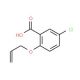2-Allyloxy-5-chloro-benzoic acid - chemical structure image