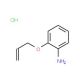 2-(Allyloxy)aniline hydrochloride - chemical structure image